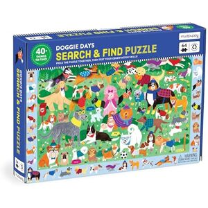 Mudpuppy Doggie Days Rompecabezas de 64 Piezas de búsqueda y búsqueda con una Variedad de Perros y Cachorros y más de 40 imágenes Ocultas para Encontrar a Partir de 4 años Mudpuppy Doggie Days Rompecabezas de 64 Piezas de búsqueda y búsqueda con una Variedad de Perros y Cachorros y más de 40 imágenes Ocultas para Encontrar a Partir de 4 años