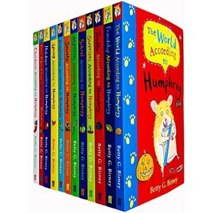 Betty G. Birney According to Humphrey Series 12 Books Collection Set By (Surprises, School, Friendship, Holidays, The World, Christmas, Spring, ... Secrets, Mysteries, More Adventures, Trouble) Betty G. Birney According to Humphrey Series 12 Books Collection Set By (Surprises, School, Friendship, Holidays, The World, Christmas, Spring, ... Secrets, Mysteries, More Adventures, Trouble)