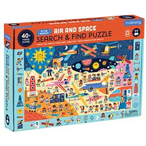 Mudpuppy Air and Space Museum Rompecabezas de 64 Piezas de búsqueda y búsqueda con una Variedad de artefactos de aviación y Espacio y más de 40 imágenes Ocultas para Encontrar a Partir de 4 años Mudpuppy Air and Space Museum Rompecabezas de 64 Piezas de búsqueda y búsqueda con una Variedad de artefactos de aviación y Espacio y más de 40 imágenes Ocultas para Encontrar a Partir de 4 años