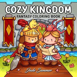 Summer, Jade Cozy Kingdom: A Cute Fantasy Coloring Book for Adults and Teens with Knights, Dragons, Unicorns, Fairies, and More! (Cozy Coloring Books) Summer, Jade Cozy Kingdom: A Cute Fantasy Coloring Book for Adults and Teens with Knights, Dragons, Unicorns, Fairies, and More! (Cozy Coloring Books)