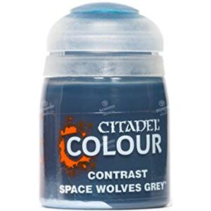 Games Workshop Citadel Pot de Peinture Contraste Space Wolves Grey (18 ml) Games Workshop Citadel Pot de Peinture Contraste Space Wolves Grey (18 ml)