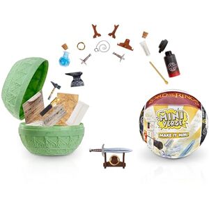 MGA's Miniverse Make It Mini Mini coleccionables El Señor de los Anillos, DIY, Juego con Resina, réplicas, Adecuado para coleccionistas y niños de 8 años en adelante, NO Comestible MGA's Miniverse Make It Mini Mini coleccionables El Señor de los Anillos, DIY, Juego con Resina, réplicas, Adecuado para coleccionistas y niños de 8 años en adelante, NO Comestible