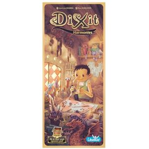 Asmodee Dixit Harmonies Expansión del juego de mesa Enciende tu imaginación con 84 cartas de arte cautivadoras Juego creativo de narración de historias para niños y adultos, de 8 años, de 3 a 6 jugadores, Asmodee Dixit Harmonies Expansión del juego de mesa Enciende tu imaginación con 84 cartas de arte cautivadoras Juego creativo de narración de historias para niños y adultos, de 8 años, de 3 a 6 jugadores,