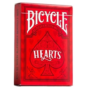 Bicycle Cartas de Juego Hearts, Cartas Resaltadas y Reglas para el Juego de Cartas de Bazas, Tamaño Póker Índice Estándar Bicycle Cartas de Juego Hearts, Cartas Resaltadas y Reglas para el Juego de Cartas de Bazas, Tamaño Póker Índice Estándar