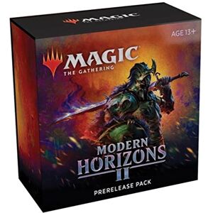 HSBR Magic: The Gathering Modern Horizons 2 Kit de 6 Boosters, 5 Fichas, 1 Tarjeta R/M, 1 Caja de Cubierta y 1 Contador de Vida HSBR Magic: The Gathering Modern Horizons 2 Kit de 6 Boosters, 5 Fichas, 1 Tarjeta R/M, 1 Caja de Cubierta y 1 Contador de Vida