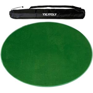 YXLYFDLY Tapete Redondo para Mahjong, Grueso Y Antideslizante, con Respaldo De Goma, para Jugar En Casa, para Póquer, Cartas, Juegos De Mesa Y Fichas.(Green,120cm/47.24in) YXLYFDLY Tapete Redondo para Mahjong, Grueso Y Antideslizante, con Respaldo De Goma, para Jugar En Casa, para Póquer, Cartas, Juegos De Mesa Y Fichas.(Green,120cm/47.24in)
