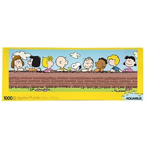 AQUARIUS Puzzle de Cacahuetes (Rompecabezas Delgado de 1000 Piezas) Producto Oficial de Cacahuetes y coleccionables, sin deslumbramiento, Ajuste de precisión, 12 x 36 Pulgadas AQUARIUS Puzzle de Cacahuetes (Rompecabezas Delgado de 1000 Piezas) Producto Oficial de Cacahuetes y coleccionables, sin deslumbramiento, Ajuste de precisión, 12 x 36 Pulgadas