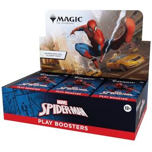 Magic: The Gathering Marvel'S Spider-Man Caja de Refuerzo de Juego (30 Paquetes) Magic: The Gathering Marvel'S Spider-Man Caja de Refuerzo de Juego (30 Paquetes)
