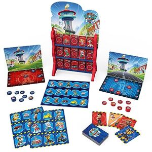 Spin Master Games Cuartel de Juegos de Paw Patrol, Juegos de Mesa para niños Damas 3 en Raya Juego de Memoria Bingo Pesca Juegos de Cartas Juguetes de Paw Patrol, para preescolares a Partir de 4 años Spin Master Games Cuartel de Juegos de Paw Patrol, Juegos de Mesa para niños Damas 3 en Raya Juego de Memoria Bingo Pesca Juegos de Cartas Juguetes de Paw Patrol, para preescolares a Partir de 4 años