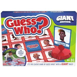 Spin Master Games , ¿Adivina quién? Giant Edition, Juego Familiar para diversión en Interiores y Exteriores con Tablero Grande de Gran tamaño, para Familia y niños, de 2 a 4 Jugadores, de 6 años en Spin Master Games , ¿Adivina quién? Giant Edition, Juego Familiar para diversión en Interiores y Exteriores con Tablero Grande de Gran tamaño, para Familia y niños, de 2 a 4 Jugadores, de 6 años en