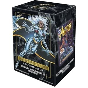 Upper Deck 2024 Cubierta superior Skybox Marvel Masterpieces '92 Platinum Blaster Box Upper Deck 2024 Cubierta superior Skybox Marvel Masterpieces '92 Platinum Blaster Box