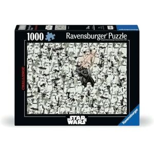 Ravensburger Puzzle 12000458 Challenge Star Wars – Puzzle de 1000 Piezas para Adultos y niños a Partir de 14 años, Regalo de Star Wars Ravensburger Puzzle 12000458 Challenge Star Wars – Puzzle de 1000 Piezas para Adultos y niños a Partir de 14 años, Regalo de Star Wars
