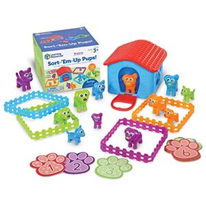 Learning Resources Sort-'Em-Up Pups 28 Piezas, Edades 3+ Juguetes para Desarrollo Temprano, Juguetes Educativos para Niños Pequeños Learning Resources Sort-'Em-Up Pups 28 Piezas, Edades 3+ Juguetes para Desarrollo Temprano, Juguetes Educativos para Niños Pequeños