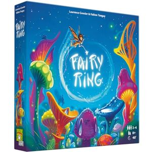 Asmodee Juego de mesa de anillo de hadas, juego de estrategia de dibujo y movimiento, juego inmersivo de construcción de pueblo de hadas para niños y adultos, de 8 años, 2 a 4 jugadores, tiempo de juego de 40 Asmodee Juego de mesa de anillo de hadas, juego de estrategia de dibujo y movimiento, juego inmersivo de construcción de pueblo de hadas para niños y adultos, de 8 años, 2 a 4 jugadores, tiempo de juego de 40