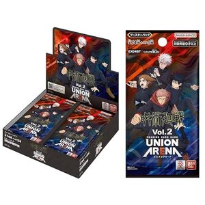 BANDAI Jujutsu Kaisen Vol. 2 Booster Box: Union Arena BANDAI Jujutsu Kaisen Vol. 2 Booster Box: Union Arena