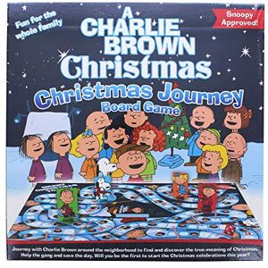 AQUARIUS Juego de Mesa Charlie Brown Christmas Journey Board Game 4 Jugadores 8 Años en Adelante AQUARIUS Juego de Mesa Charlie Brown Christmas Journey Board Game 4 Jugadores 8 Años en Adelante