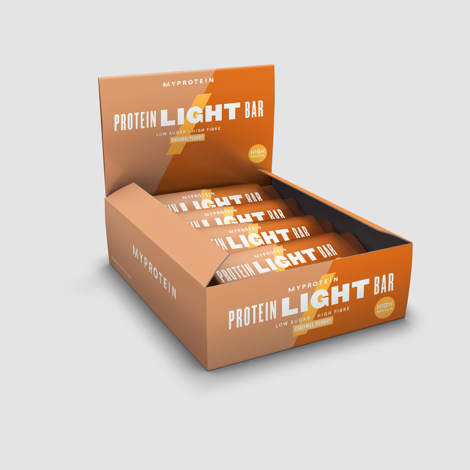 Myprotein Light Eiwitreep - 12 x 65g - Caramel Peanut
