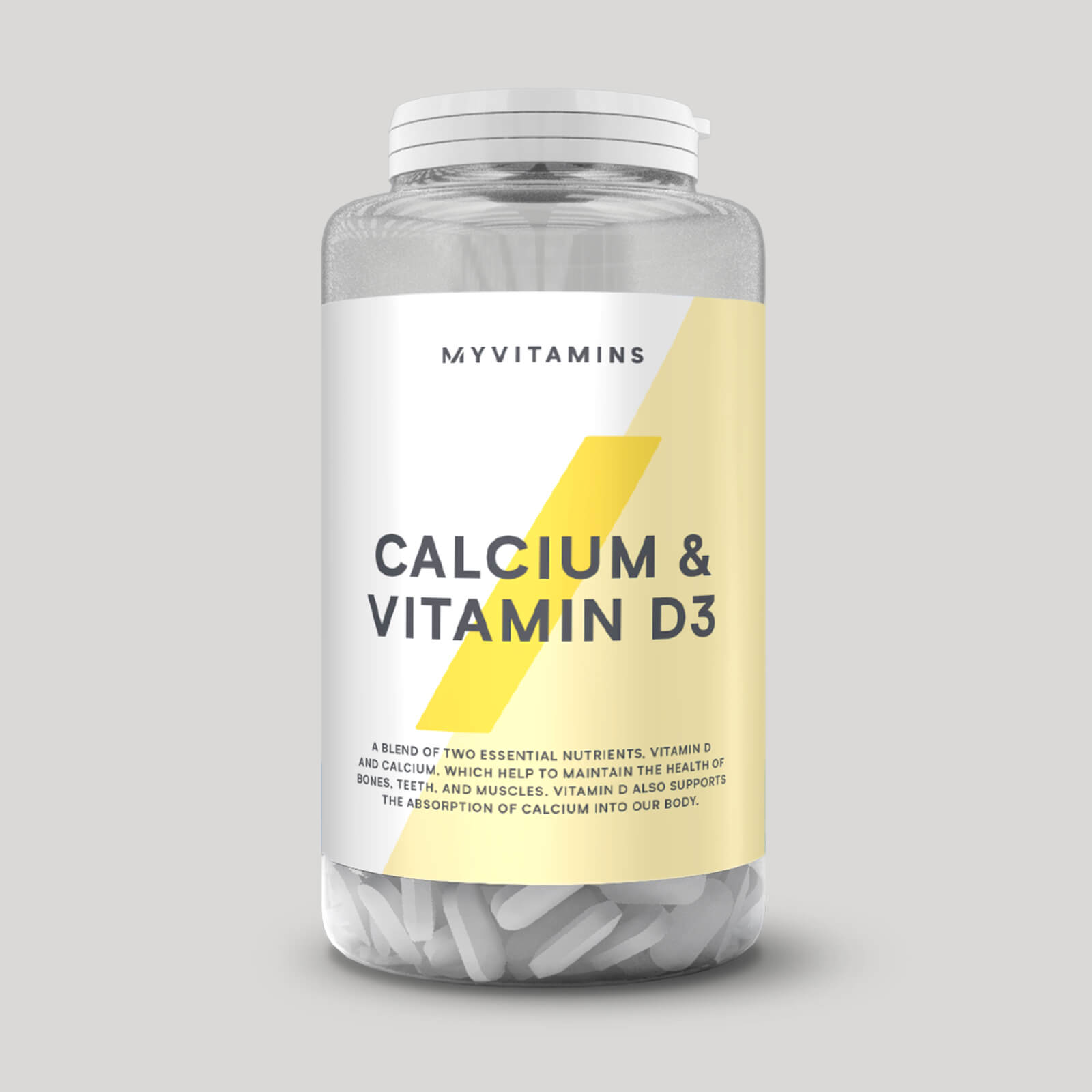 Myprotein Calcium &amp; Vitamine D3 Tabletten - 180tabletten