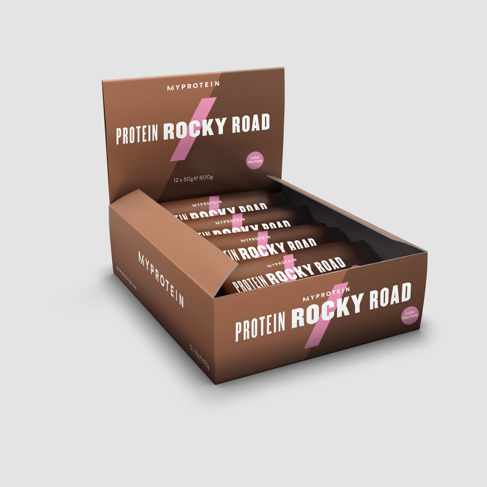 Myprotein Protein Rocky Road - 12 x 50g - Chocolate