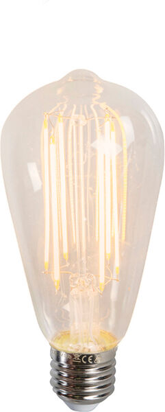 Calex Set van 3 E27 dimbare LED filament lamp ST64 4W 350LM 2300K