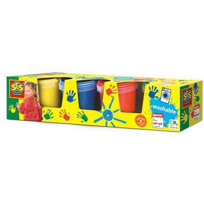 SES Creative SES Vingerverf 4x150ml SES Creative SES Vingerverf 4x150ml