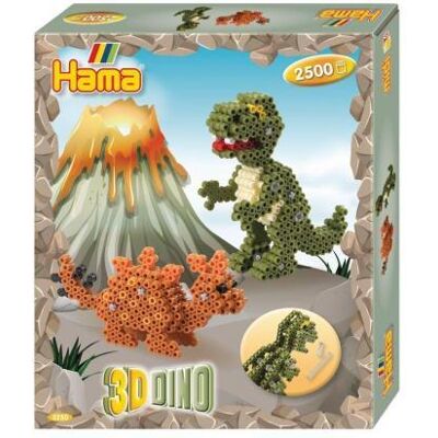 Hama 3D Dino 2500 beads Hama 3D Dino 2500 beads