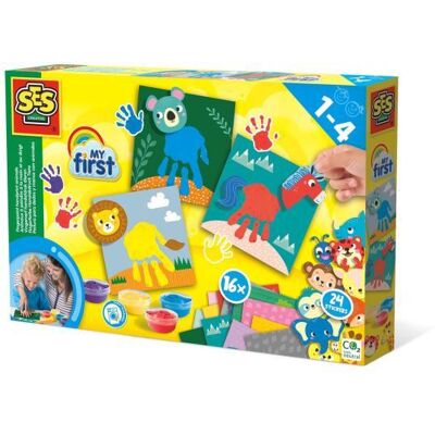 SES Creative SES My First - Vingerverf handafdruk dieren SES Creative SES My First - Vingerverf handafdruk dieren