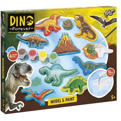 Totum Dino Forever Gieten en schilderen Totum Dino Forever Gieten en schilderen