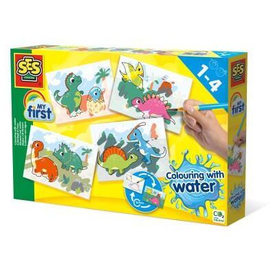 SES Creative SES My First - Kleuren met water Dino's SES Creative SES My First - Kleuren met water Dino's