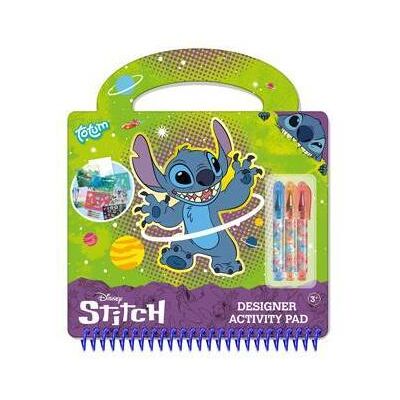 Totum Disney Stitch 30-delig designer teken- en activiteitenboek Totum Disney Stitch 30-delig designer teken- en activiteitenboek