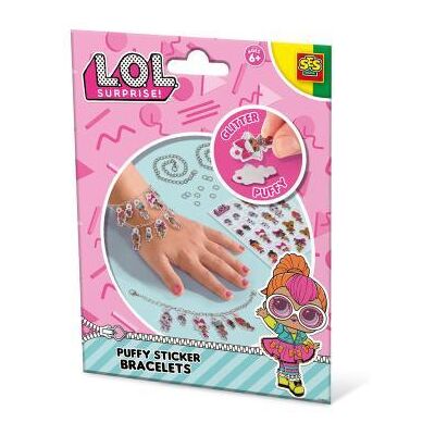 SES Creative SES L.O.L. Puffy Sticker Bracelets SES Creative SES L.O.L. Puffy Sticker Bracelets