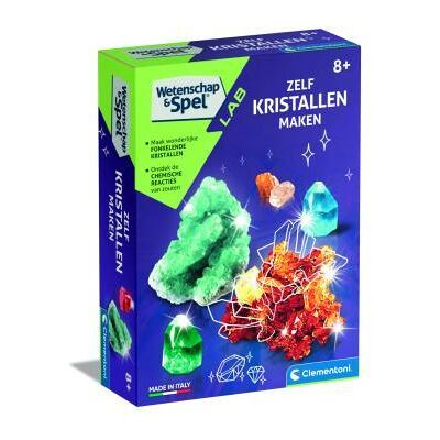 Clementoni Zelf kristallen maken Clementoni Zelf kristallen maken