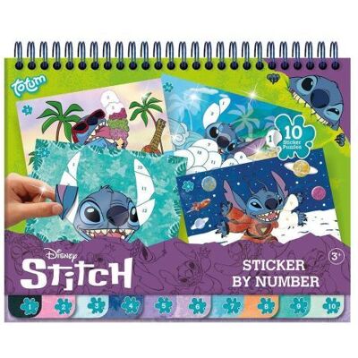 Totum Stitch Sticker by Number Book Totum Stitch Sticker by Number Book