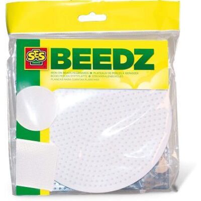 SES Creative SES basisplaten voor strijkparels Beedz - 2 vormen SES Creative SES basisplaten voor strijkparels Beedz - 2 vormen