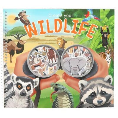 Depesche Create your Wild Life Stickerboek Depesche Create your Wild Life Stickerboek