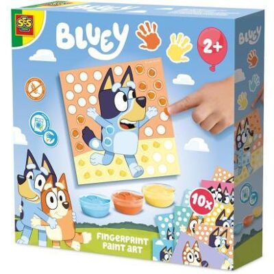 SES Creative Bluey Vingerafdruk verf kunstwerk SES Creative Bluey Vingerafdruk verf kunstwerk