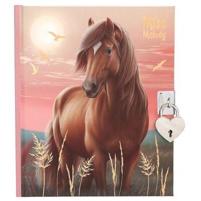 Depesche Miss Melody dagboek met stickers, motief 2 Depesche Miss Melody dagboek met stickers, motief 2