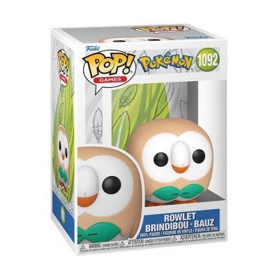 POP! Figures POP! Pokemon- 1092 Rowlet POP! Figures POP! Pokemon- 1092 Rowlet
