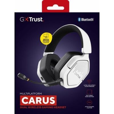 Trust GXT493W Carus Wireless Headset Wit Trust GXT493W Carus Wireless Headset Wit