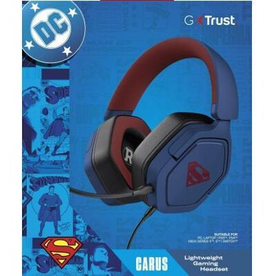 Trust GXT492SM Carus Wired Headset Superman Trust GXT492SM Carus Wired Headset Superman
