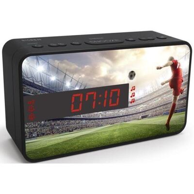 BigBen Interactive Wekker Voetbal met 3 verwisselbare covers & geluidseffecten BigBen Interactive Wekker Voetbal met 3 verwisselbare covers & geluidseffecten