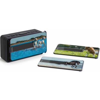 BigBen Interactive BigBen Wekker Paarden met 3 verwisselbare covers & geluidseffecten BigBen Interactive BigBen Wekker Paarden met 3 verwisselbare covers & geluidseffecten