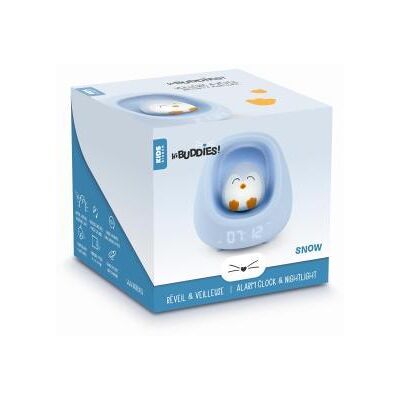 BigBen Interactive HiBuddies Nightlight Wekker Pinguin BigBen Interactive HiBuddies Nightlight Wekker Pinguin