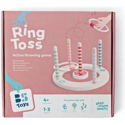 BS Toys BuitenSpeel Houten Ringwerpen BS Toys BuitenSpeel Houten Ringwerpen