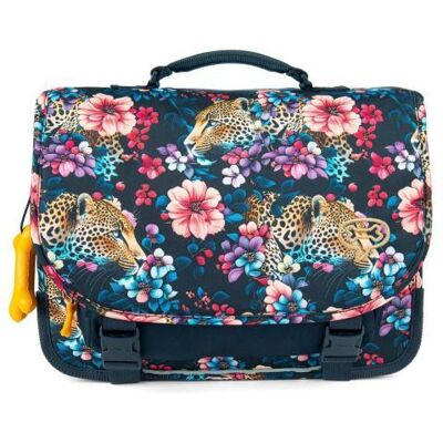 STONES and BONES Floral Ambush Indigo Cedar schooltas STONES and BONES Floral Ambush Indigo Cedar schooltas