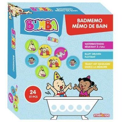 Studio 100 Bumba badmemo Bumbina 24 plaatjes Studio 100 Bumba badmemo Bumbina 24 plaatjes