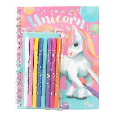 Ylvi en de Minimoomis Ylvi en Minimoomis kleurboek met viltstiften Ylvi en de Minimoomis Ylvi en Minimoomis kleurboek met viltstiften