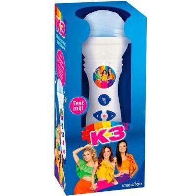Studio 100 K3 Alle Kleuren Microfoon met stemopname Studio 100 K3 Alle Kleuren Microfoon met stemopname