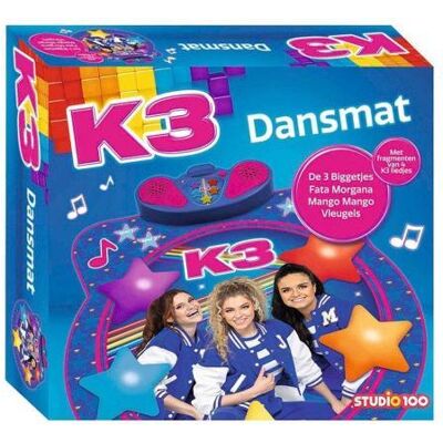 Studio 100 K3 Sport interactieve dansmat Studio 100 K3 Sport interactieve dansmat