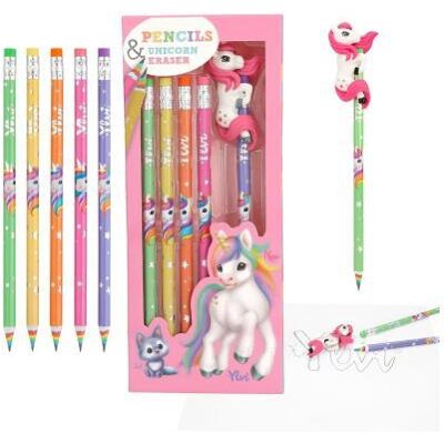 Ylvi en de Minimoomis Ylvi regenboog potloden Ylvi en de Minimoomis Ylvi regenboog potloden